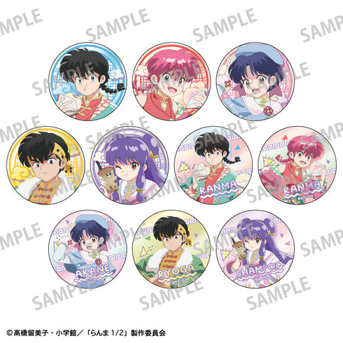 『らんま1/2』トレーディングメタリック缶バッジ/チャイナコーデ【BOX】
